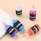 40 Color 3D Fabric Permanent Paint , Puffy Paint with Vibrant Colors, 3 Bonus Brushes & Stencils, Ideal for Textile T-Shirts Fabrics Canvas Glass Wood (5 Color Type & 1 oz Each)